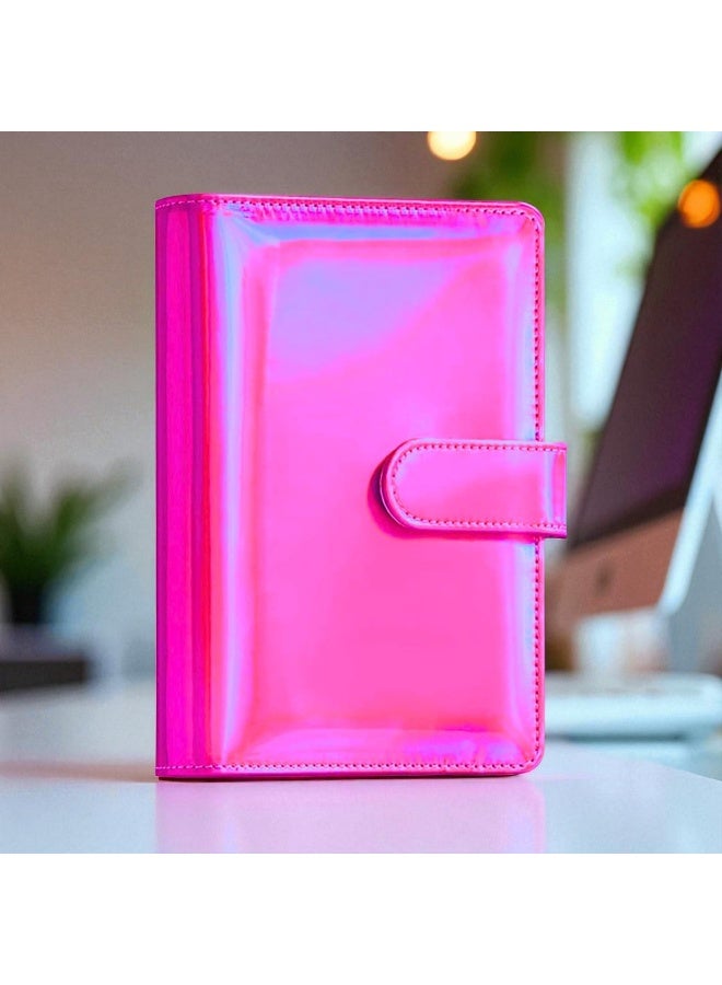 Faux leather wallet, money pouch, budget and notepad with card slots, cash and money compartment - A6 - Image 2